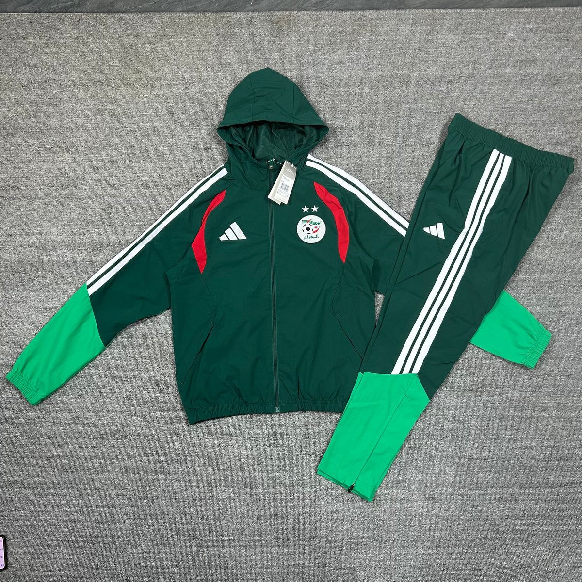 Algeria Windbreake Football Tracksuit