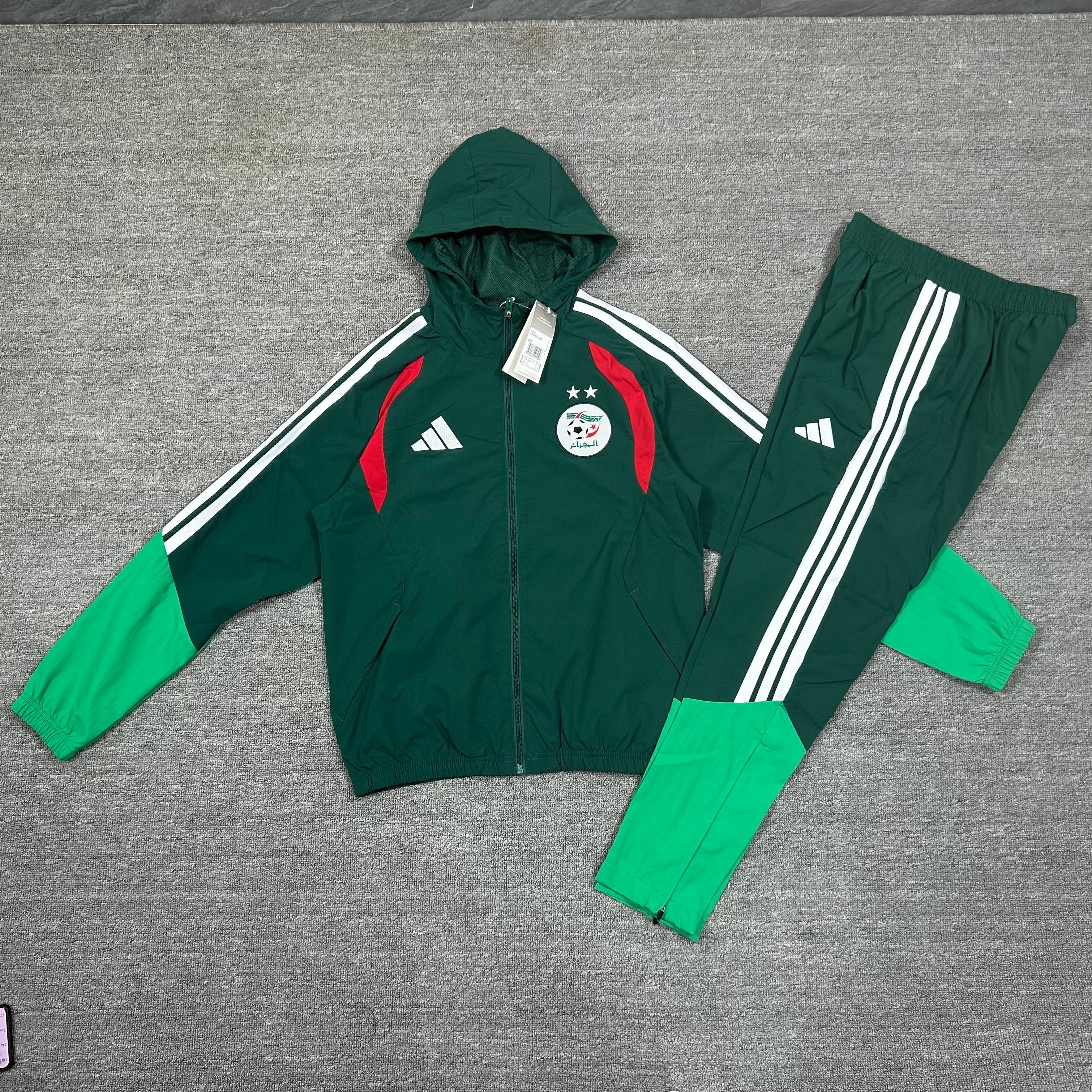 Algeria Windbreake Football Tracksuit