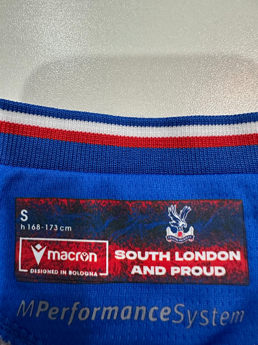 Crystal Palace 2024/2025 Macron Home Football Jersey