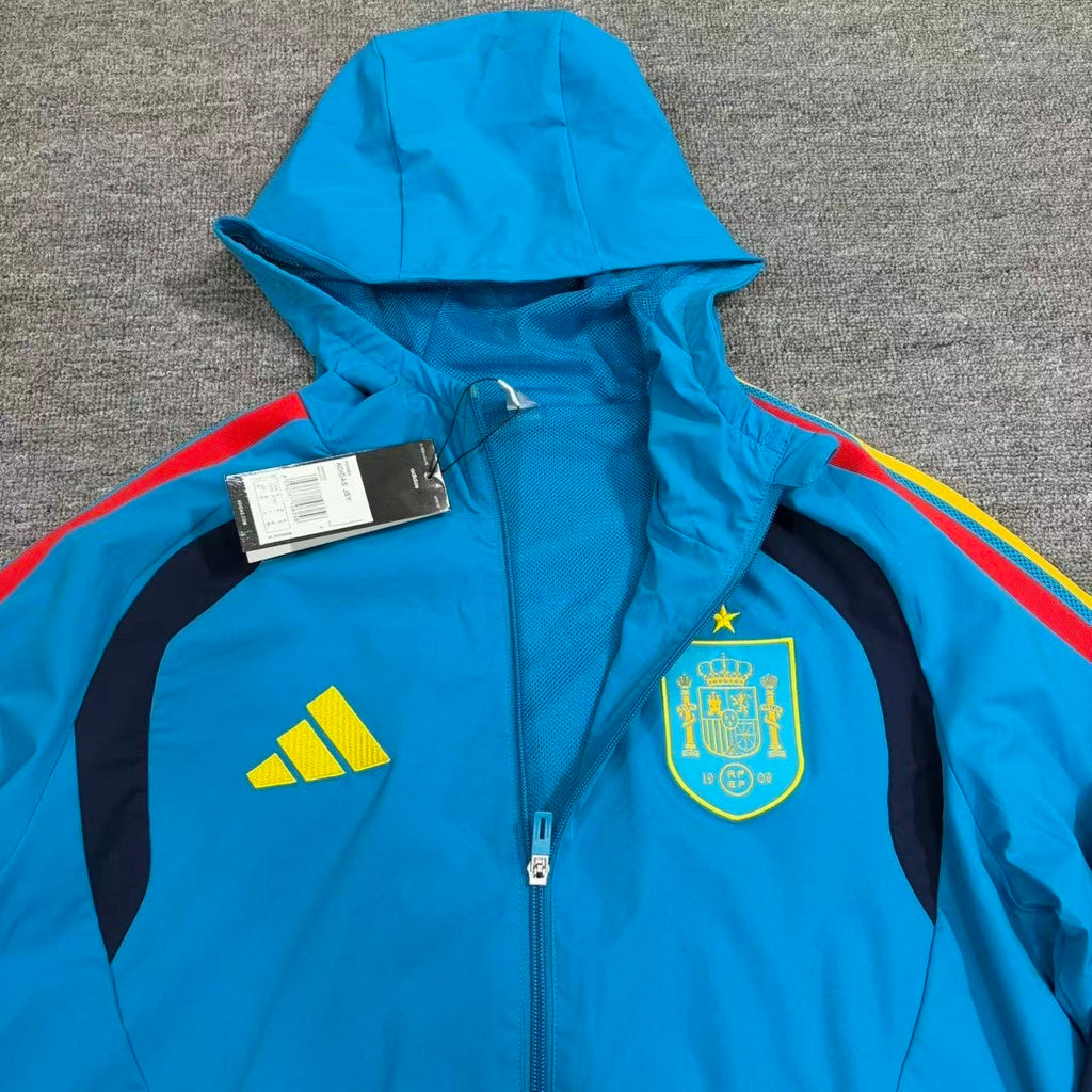Spain Windbreaker Football Tracksuit