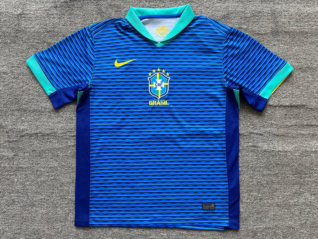 Brazil 2024 Away Football Jersey