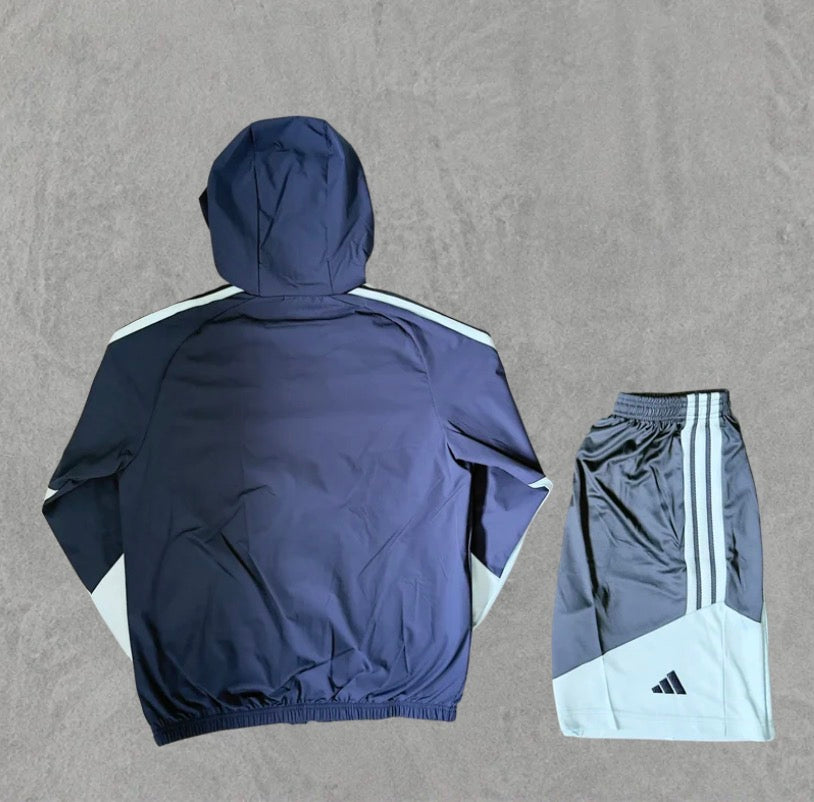 Argentina Windbreaker Shorts Set