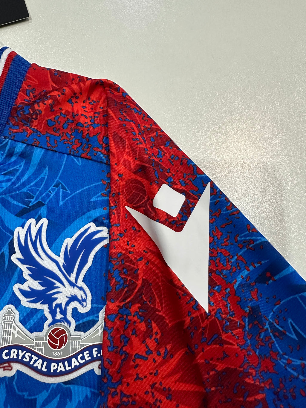 Crystal Palace 2024/2025 Macron Home Football Jersey