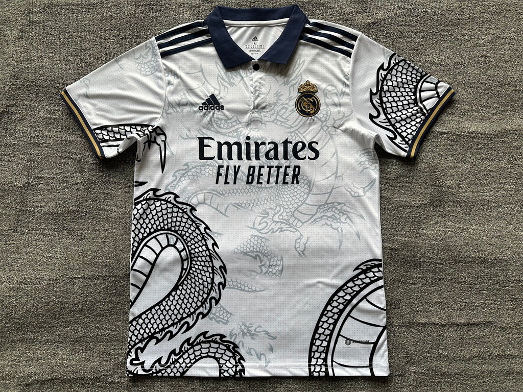 Real Madrid Dragon Concept Football Jersey