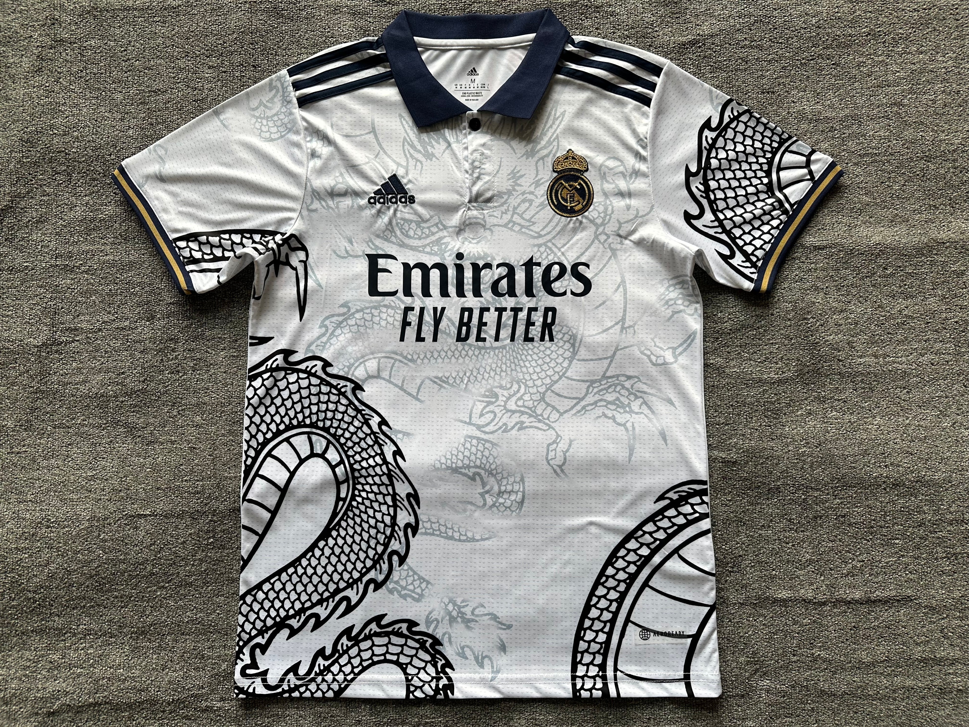 Real Madrid Dragon Concept Football Jersey
