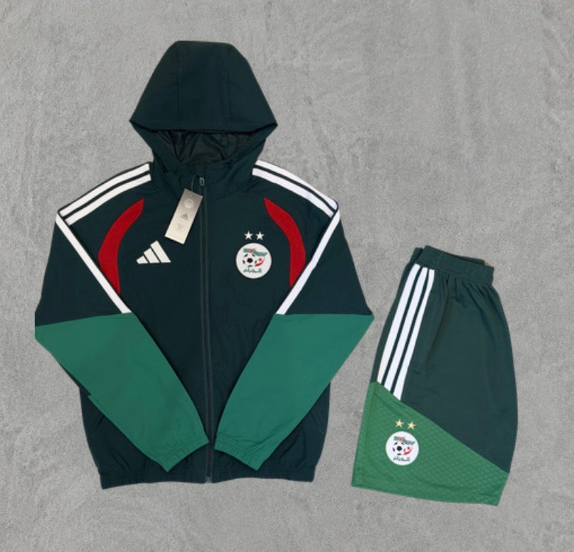 Algeria Windbreaker Shorts Set