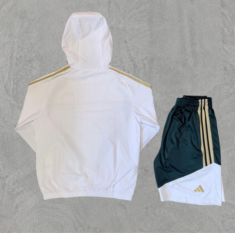 Italy Windbreaker Shorts Set