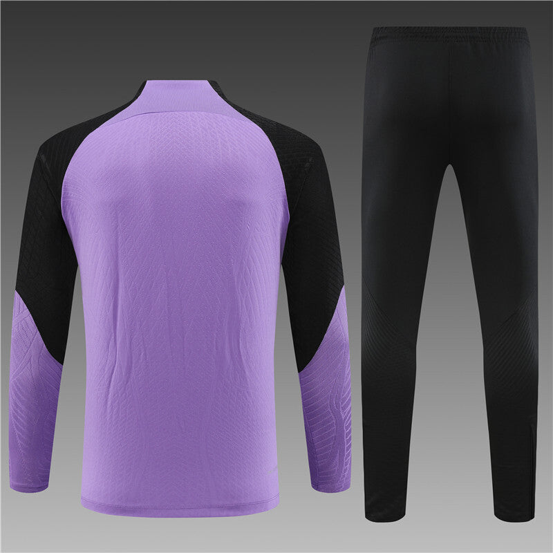 PSG purple & black technical tracksuit training kit