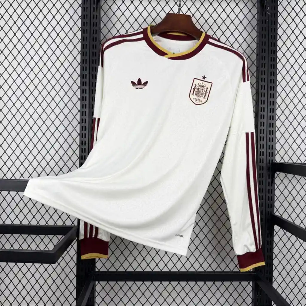 Spain 2026 World Cup Away Football Jersey Long Sleeve