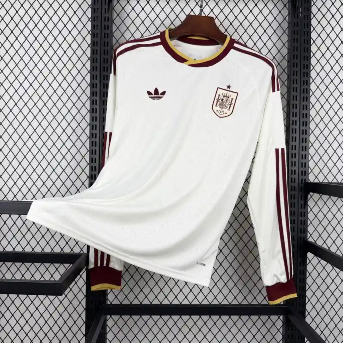 Spain 2026 World Cup Away Football Jersey Long Sleeve