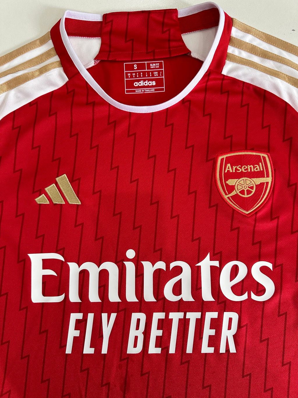 Arsenal 2023/2024 Home Football Jersey