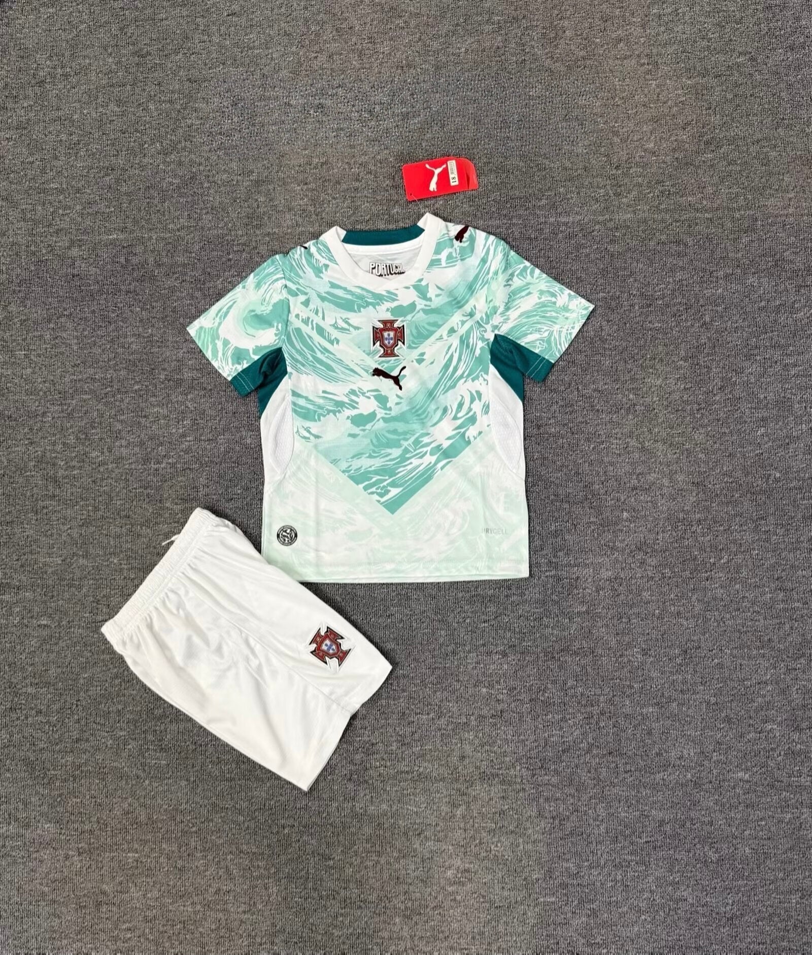 Portugal Away World Cup Kids Full Kit