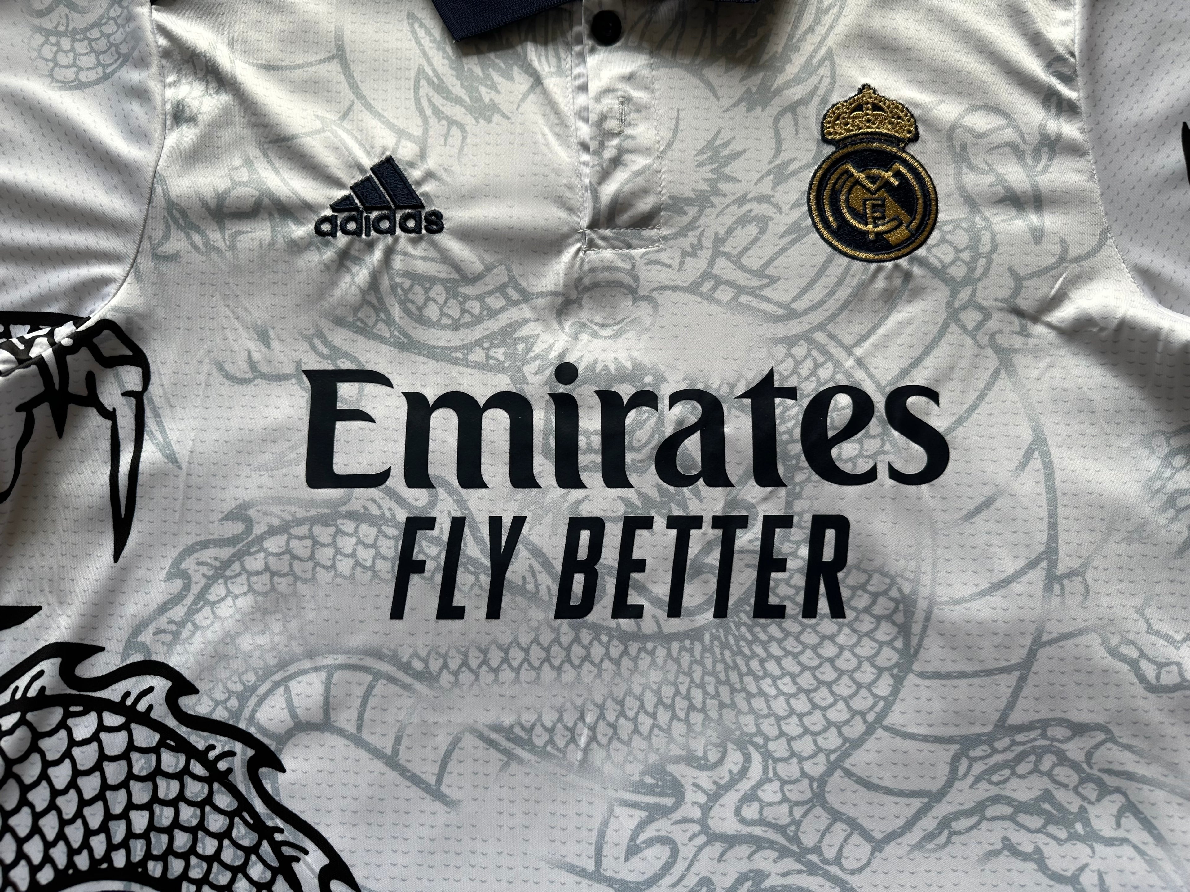 Real Madrid Dragon Concept Football Jersey