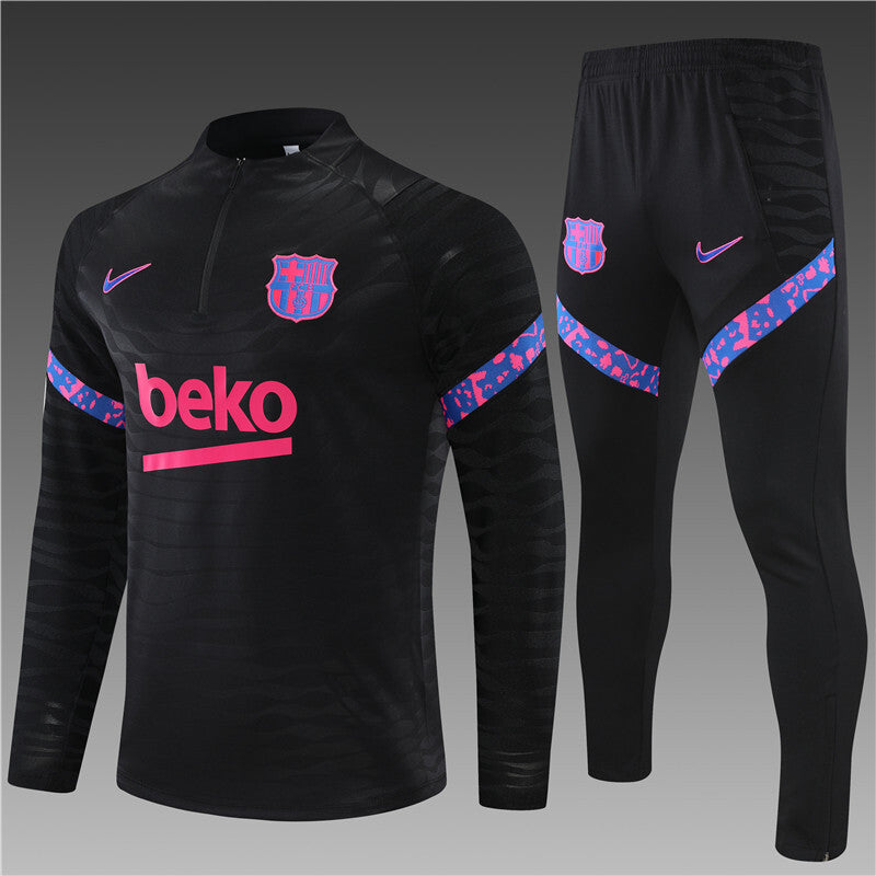 Barcelona FC 21/22 strike drill training tracksuit
