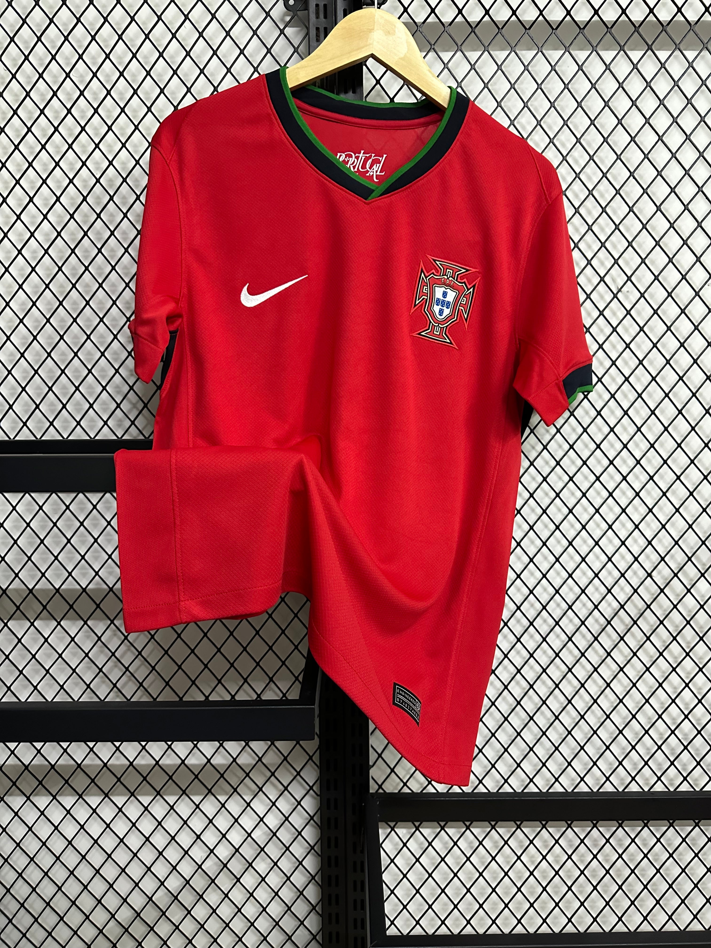 Portugal 2024/2025 Home Football Jersey