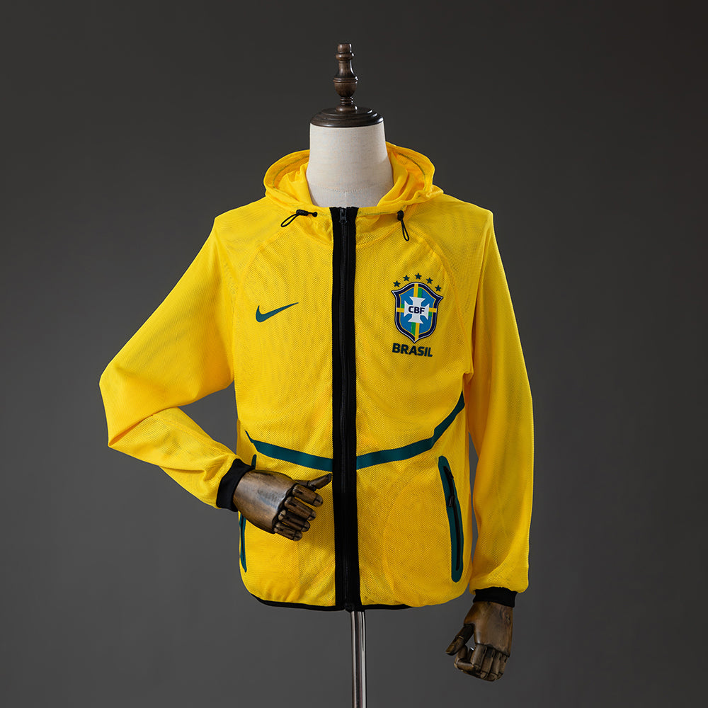 Brazil World Cup Track Windbreaker Jacket