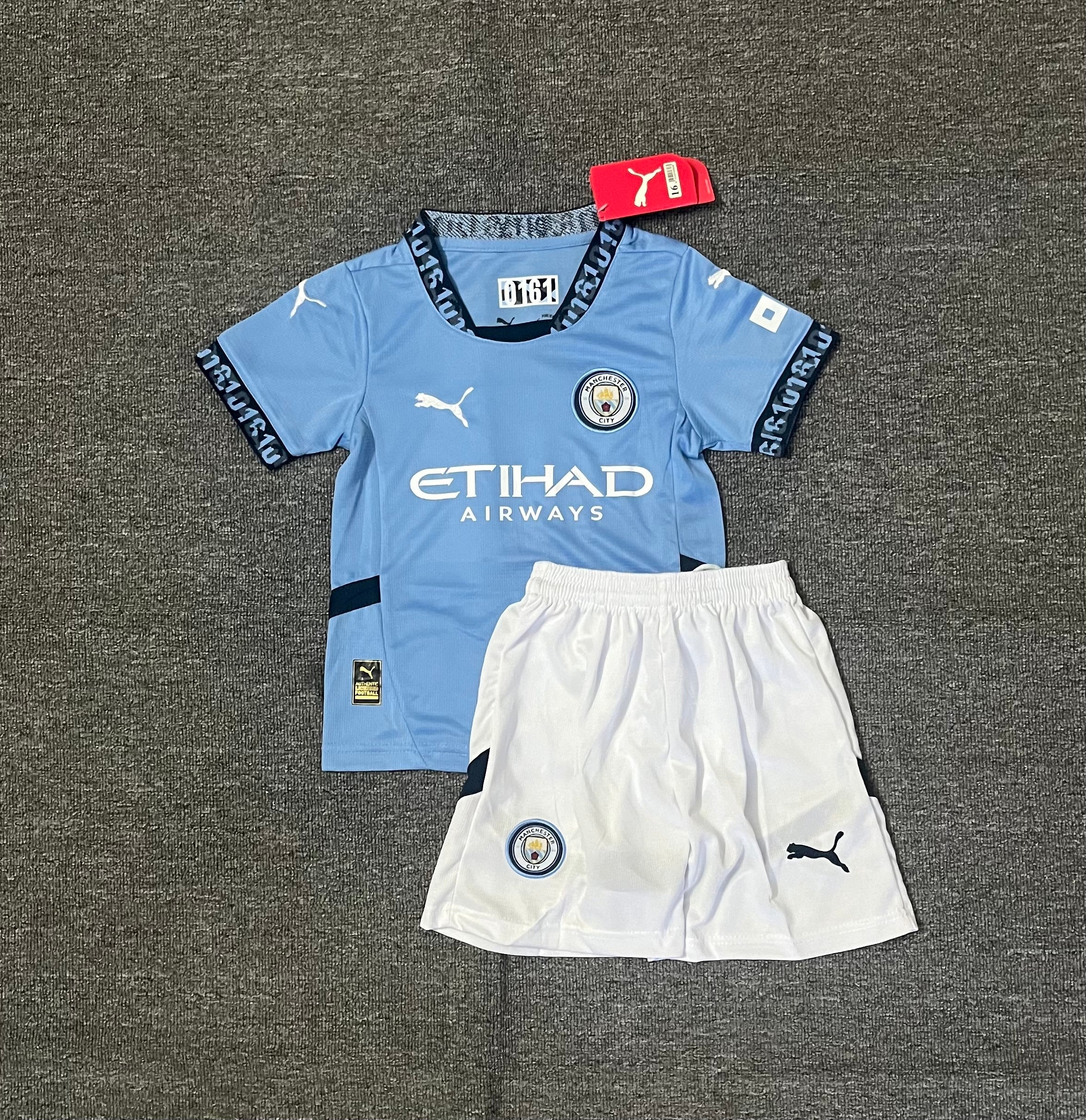 Manchester City Home Kids Full Football Kit (Copy)