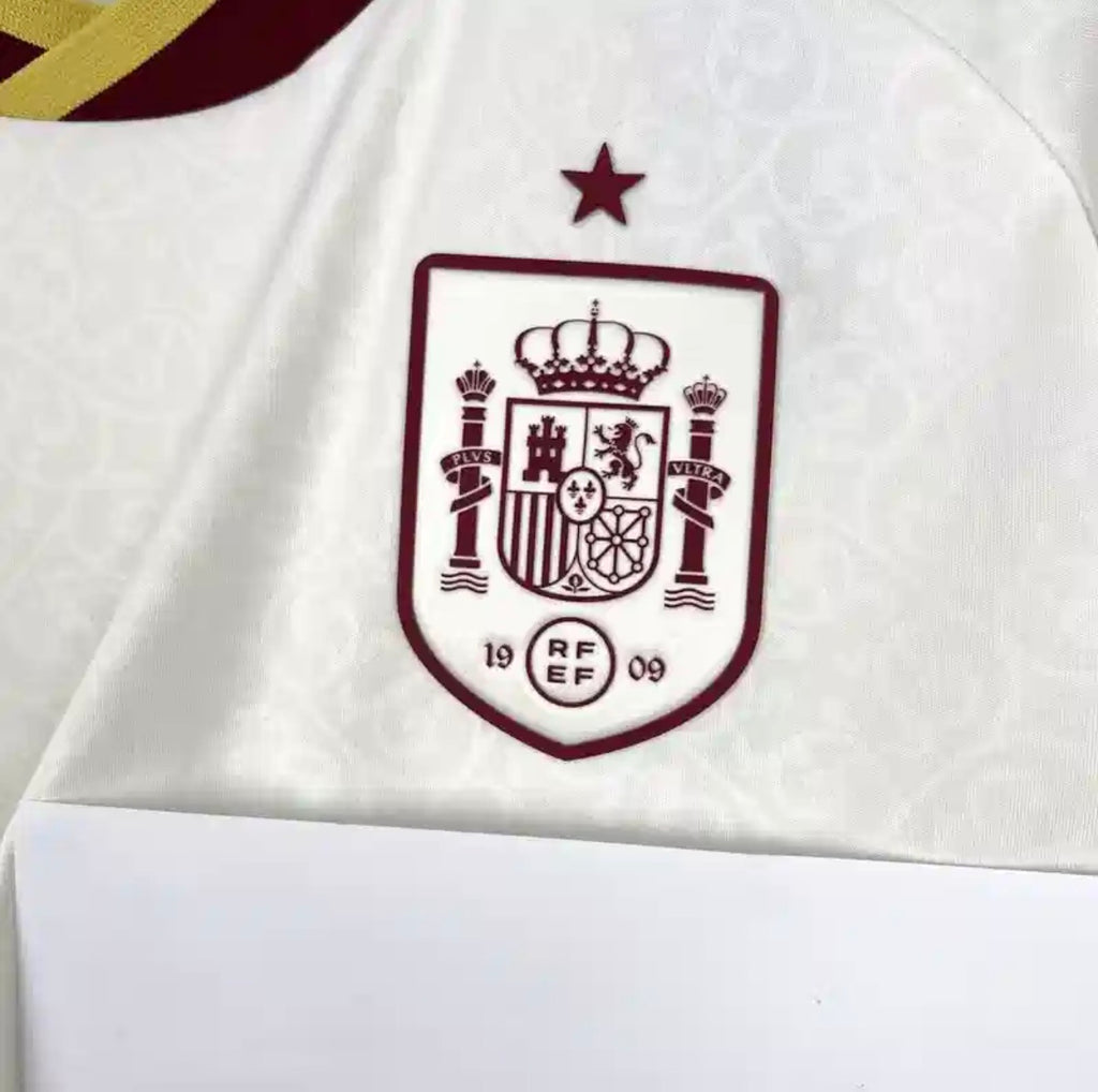 Spain 2026 World Cup Away Football Jersey Long Sleeve