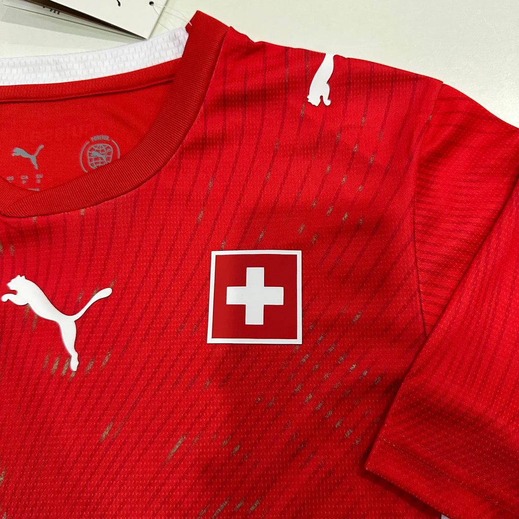 Switzerland 2026 World Cup Home Football Jersey