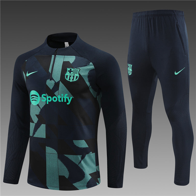 Barcelona 2025/2026 long sleeve dri-fit tracksuit training kit