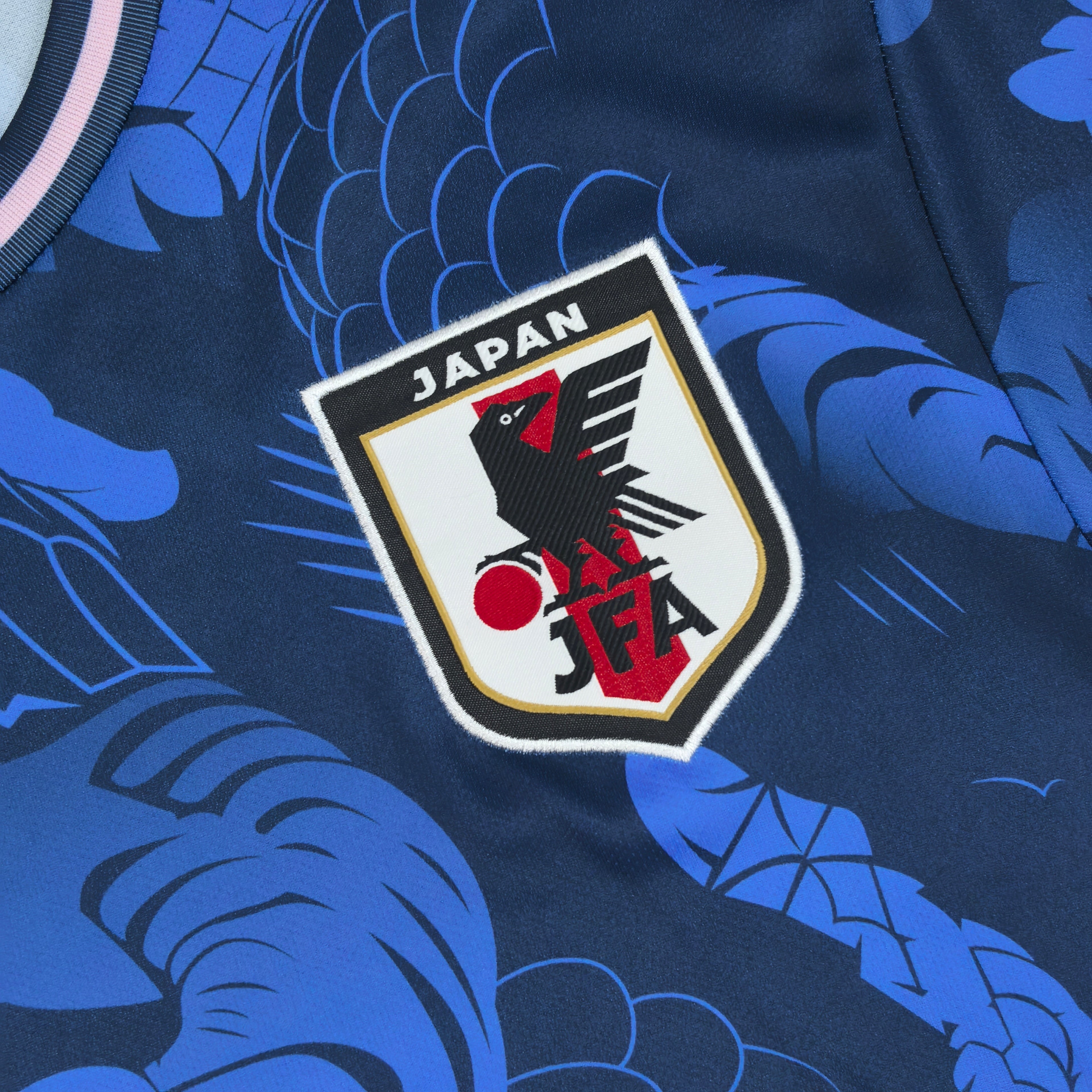 Japan National Blue Dragon Football Shirt