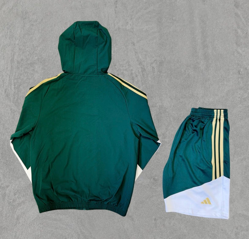 Italy Windbreaker Shorts Set