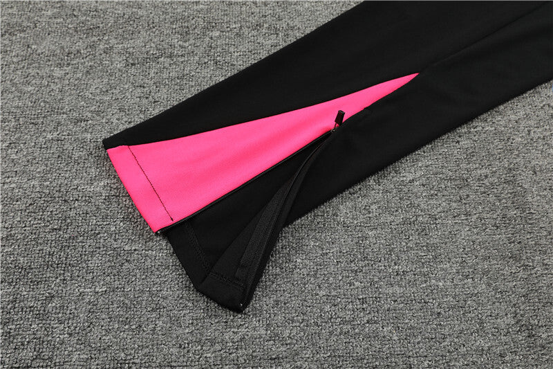 Chelsea 2024/2025 black & pink dri-fit tracksuit training kit